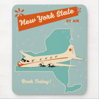 New York State retro poster. Mouse Pad