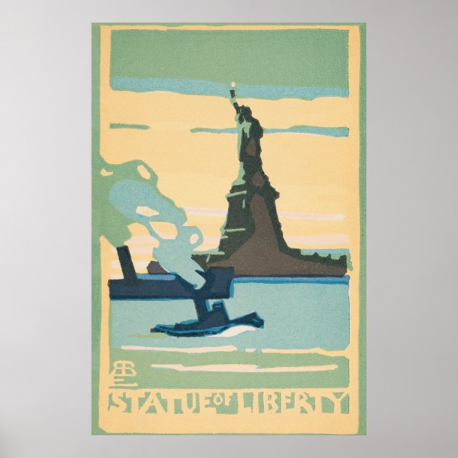 New York - Statue of Liberty (1916) Poster (Front)