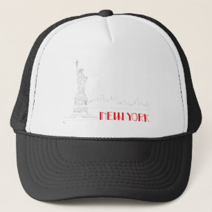 New-York, Statue-of-Liberty Cool Trucker Hat