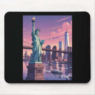 New York Sticker Mouse Pad