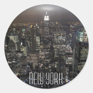 New York Stickers New York Empire State Souvenirs