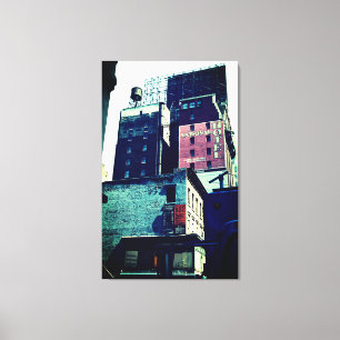 New York Street Scene Canvas Print