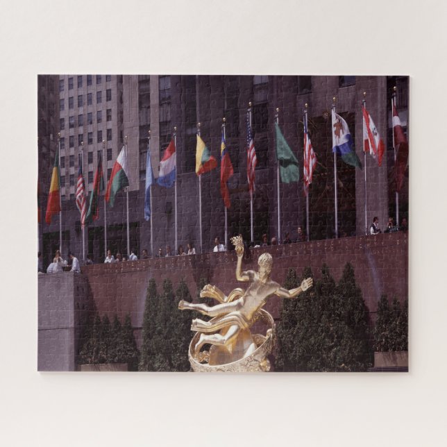 New York Street Scene. Jigsaw Puzzle (Horizontal)