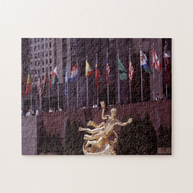New York Street Scene. Jigsaw Puzzle (Horizontal)