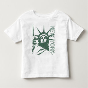 New York T-shirt Baby Statue of Liberty Baby Shirt