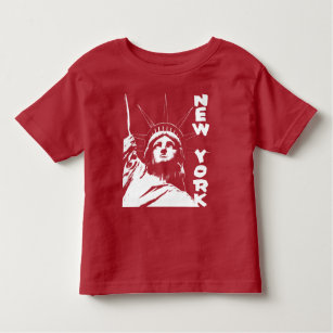 New York T-shirt Custom Baby NY Souvenir Shirt