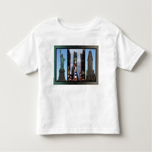 New York T-shirt Custom Baby NY Souvenir Shirt