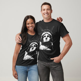 New York T-Shirt Men's Statue of Liberty Organic