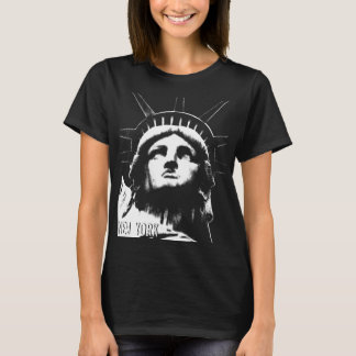 New York T-Shirt Women's Statue of Liberty Organic