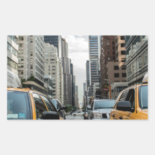 New York Taxi Cabs in the City Sticker