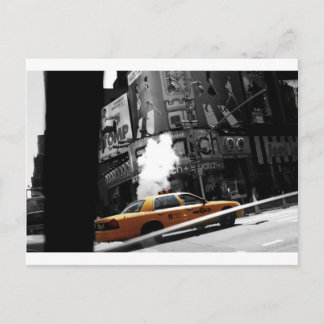 New York Taxi Postcard