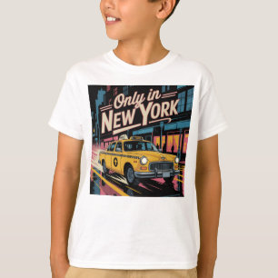 New York Taxi Rides & Street Lights T-Shirt