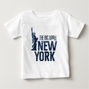 New York The Big Apple Baby T-Shirt