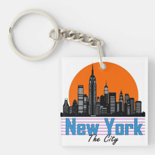 New York -The City Keychain