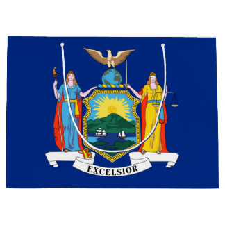 New York: The Empire State, Home Big Apple Flag Large Gift Bag