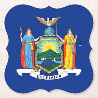 New York: The Empire State, Home Big Apple Flag Paper Coaster