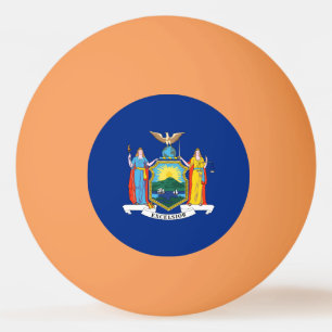 New York: The Empire State, Home Big Apple Flag Ping Pong Ball