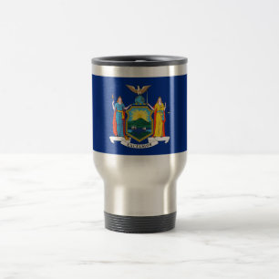 New York: The Empire State, Home Big Apple Flag Travel Mug