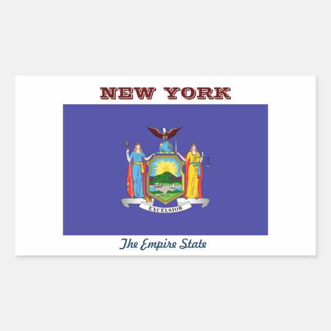 New York, The Empire State, Sticker (Front)