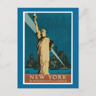 New York:  The Wonder City of the World Postcard
