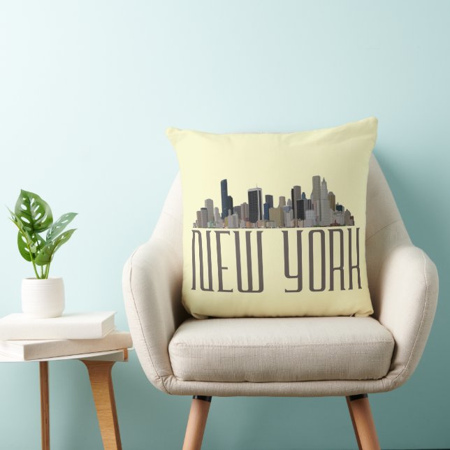 NEW YORK THROW PILLOW (Chair)