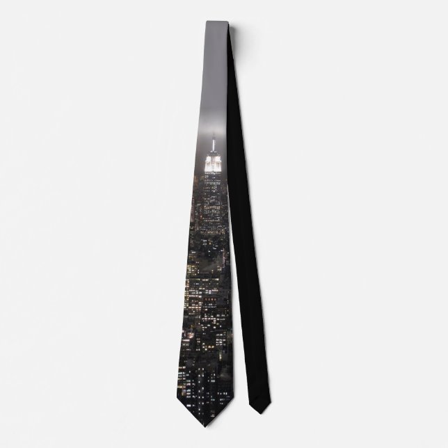 New York Ties Empire State NYC Neckties Customize (Front)