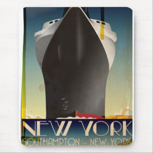 New York To Southampton Mouse Pad