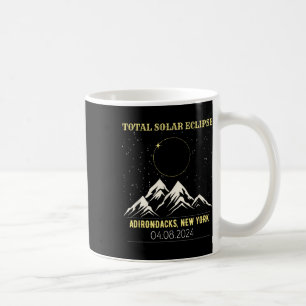 New York Total Solar Eclipse 2024  Coffee Mug