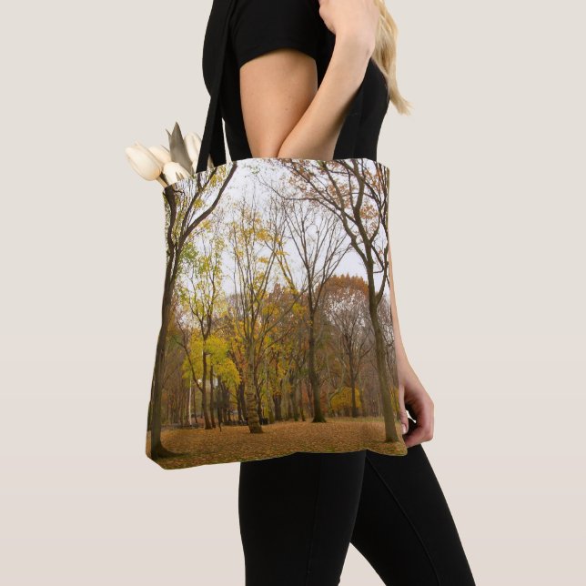 New York Tote Bag Personalized Central Park Bag (Close Up)