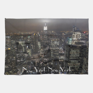 New York Towel Personalized NYC Souvenir Tea Towel