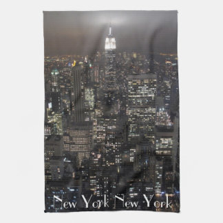 New York Towel Personalized NYC Souvenir Tea Towel