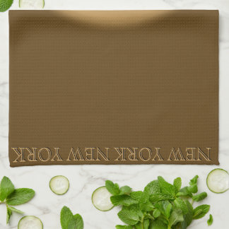 New York Towel Personalized NYC Souvenir Tea Towel