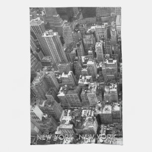 New York Towel Personalized NYC Souvenir Tea Towel