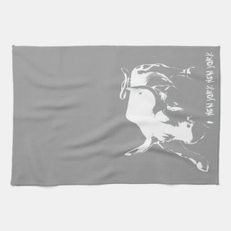 New York Towel Personalized NYC Souvenir Tea Towel
