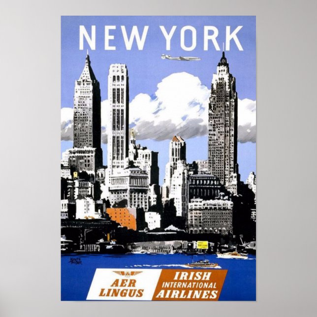 New York Travel poster (Front)