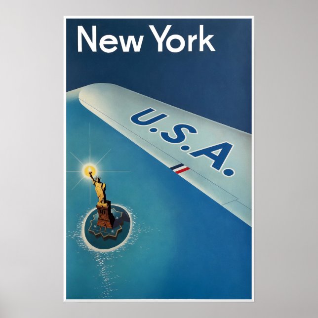 New York travel poster (Front)