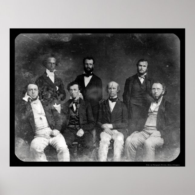 New York Tribune Daguerreotype 1848 Poster (Front)