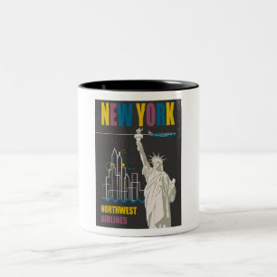 New York Two-Tone Coffee Mug