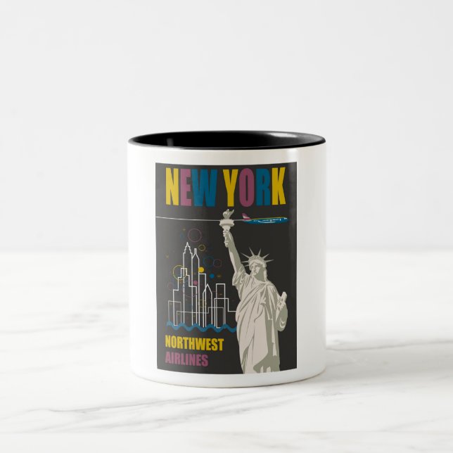 New York Two-Tone Coffee Mug (Center)