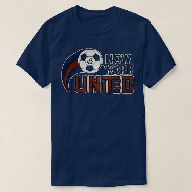 New York United Soccer T-Shirt (Design Front)