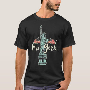 New York Usa America Travel New Yorker Empire Stat T-Shirt