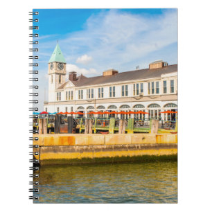NEW YORK, USA - SEP 22, 2015: New York peer on t Notebook