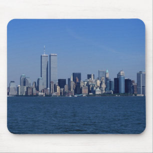 New York, USA. Skyline of downtown Manhattan Mouse Pad