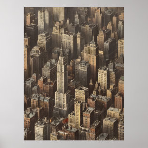 New York vintage poster