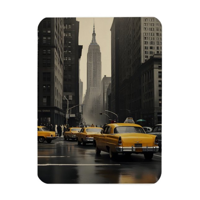New York vintage poster Magnet (Vertical)