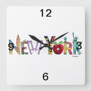 New York Wall Clock