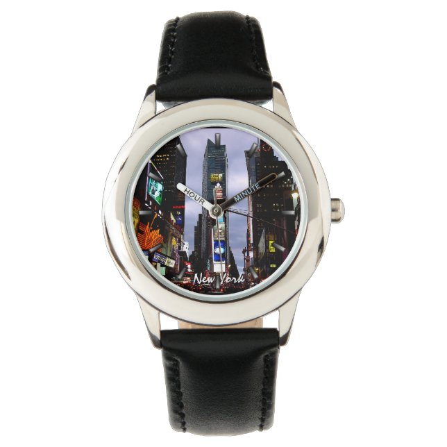 New York Watch NY Times Square Souvenir Wristwatch (Front)
