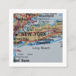 new york We've Moved New Address Card