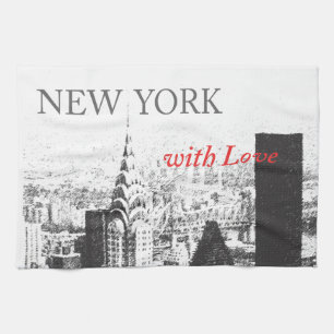 New York with Love Kitchen Towel