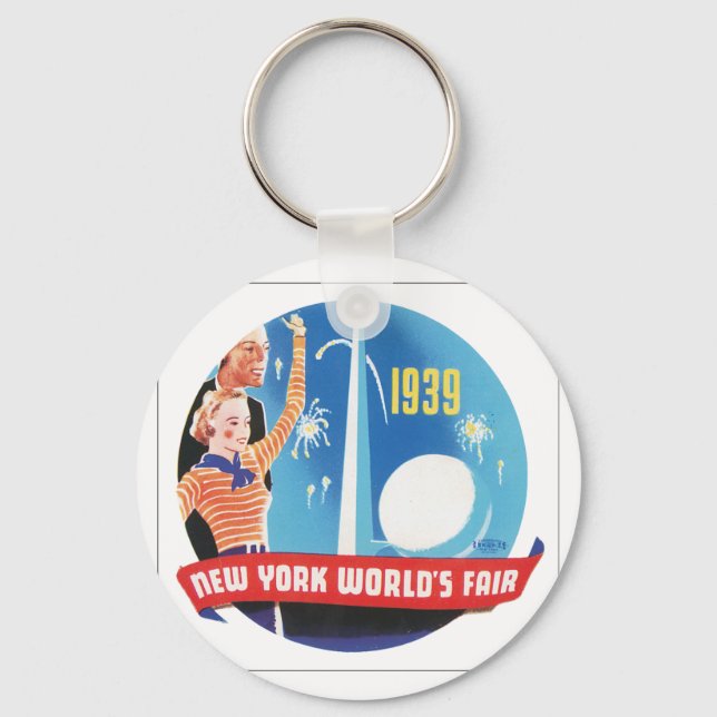 New York World's Fair 1939 Keychain (Front)